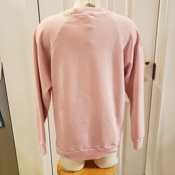 Texrile Prints Size Large VINTAGE Pink Pismo Beach California Sweatshirt - Picture 5 of 9